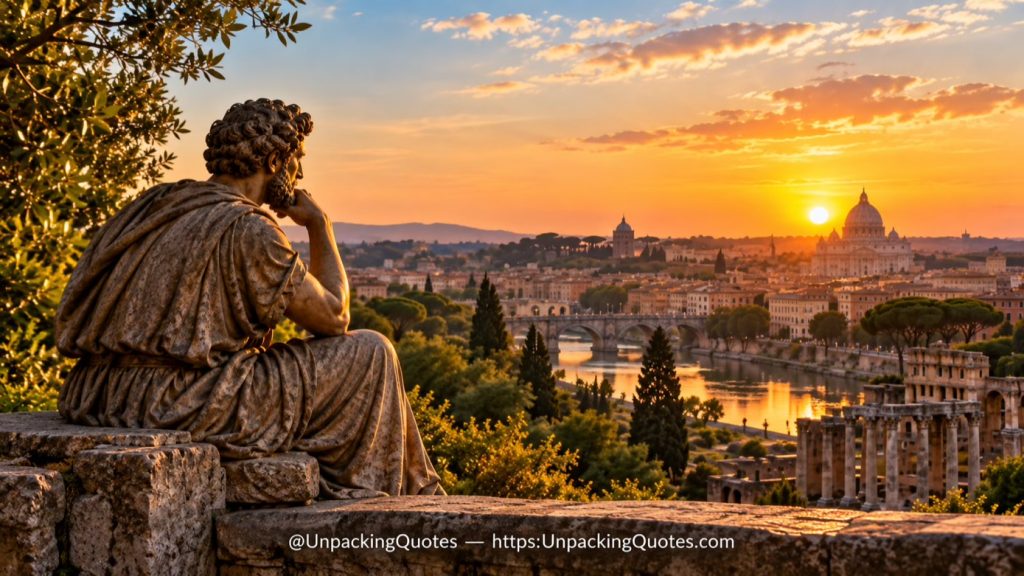 Marcus Aurelius Quote: Quality of Thoughts & Happiness